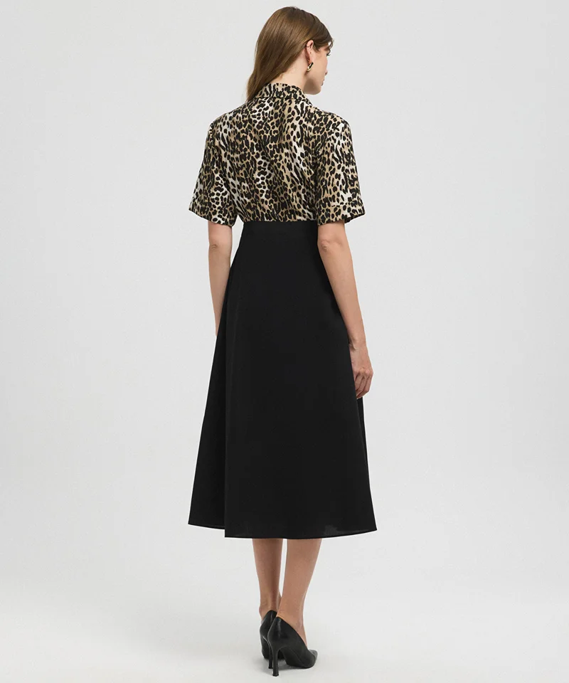 Ipekyol  Animal Print Color-Block Dress for Women | Best Price UAE